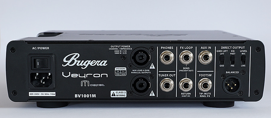 Bugera Veyron M BV1001M 2000-watt Bass Head – Sweet Muzic Pro Audio