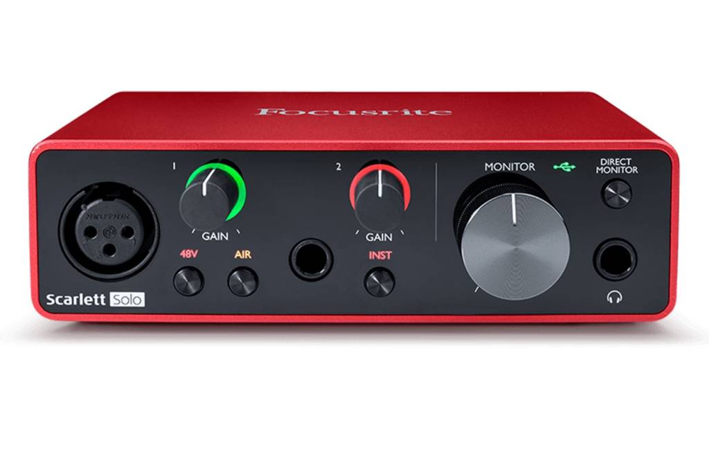 Focusrite Scarlett Solo 3rd Gen USB Audio Interface – Sweet Muzic Pro Audio