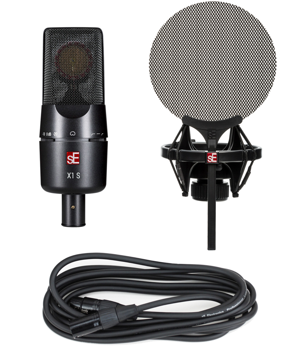 sE Electronics X1 S Studio Bundle with Shockmount & Isolation Filter –  Sweet Muzic Pro Audio