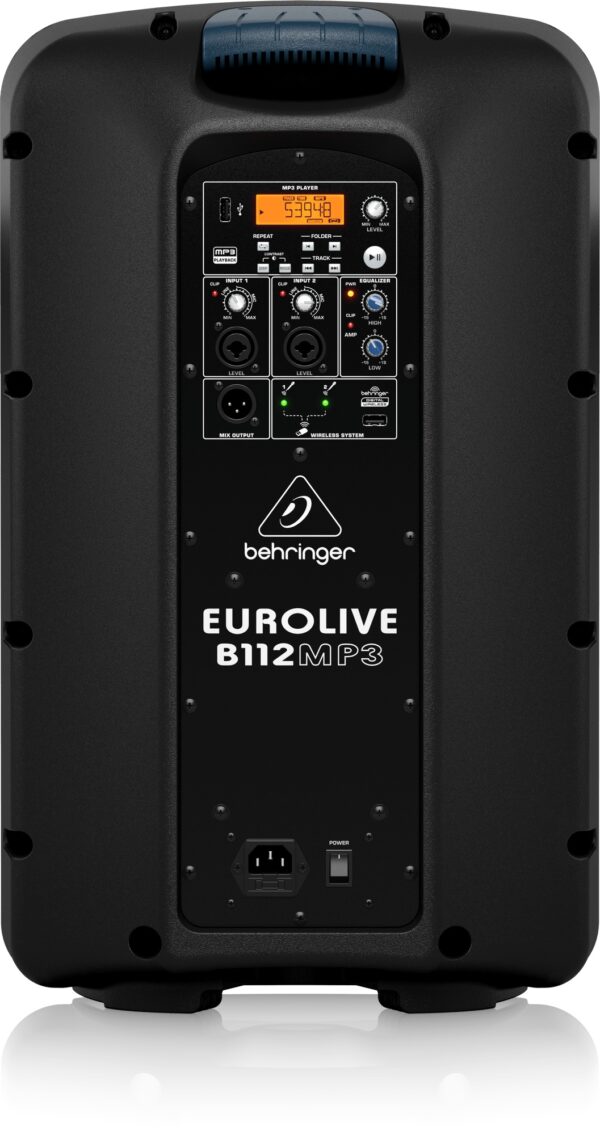 Behringer Eurolive B112MP3 1000W 12 inch Powered Speaker Pair - Image 2