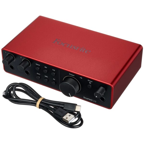 Focusrite Scarlett 2i2 4th Gen USB Audio Interface - Image 5