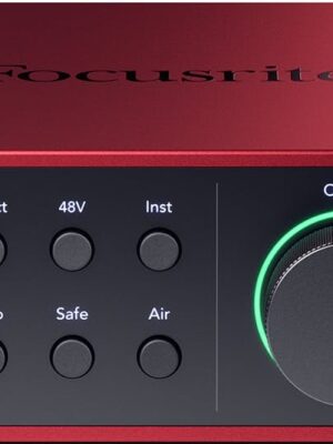 Focusrite Scarlett 2i2 4th Gen USB Audio Interface