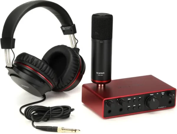 Focusrite Scarlett 2i2 Studio 4th Gen Recording Bundle - Image 4