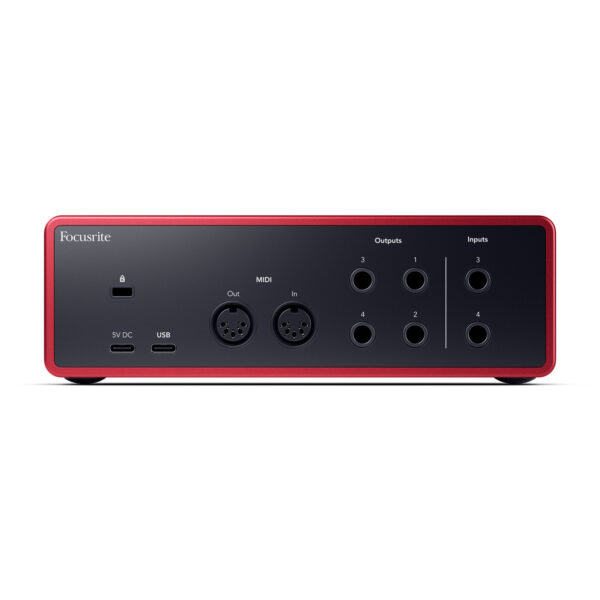 Focusrite Scarlett 4i4 4th Gen USB Audio Interface - Image 3