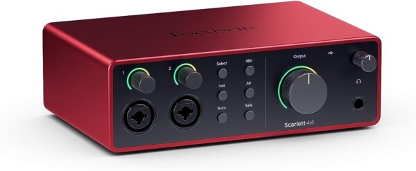 Focusrite Scarlett 4i4 4th Gen USB Audio Interface - Image 4