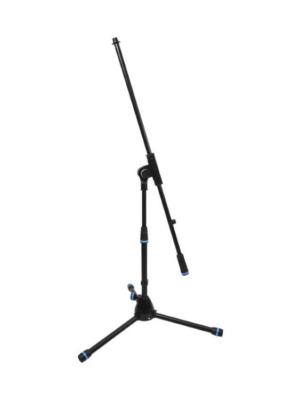 JamStands JS-MCFB50C Series Short Mic Stand with Fixed-length Boom and Colored Accent Bands