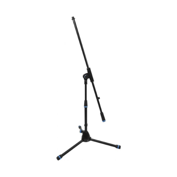 JamStands JS-MCFB50C Series Short Mic Stand with Fixed-length Boom and Colored Accent Bands