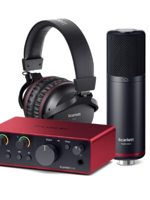 Focusrite Scarlett Solo Studio 4th Gen Recording Bundle