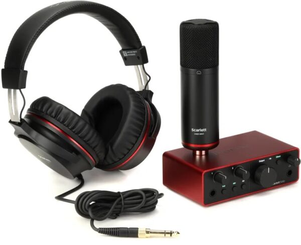 Focusrite Scarlett Solo Studio 4th Gen Recording Bundle - Image 3