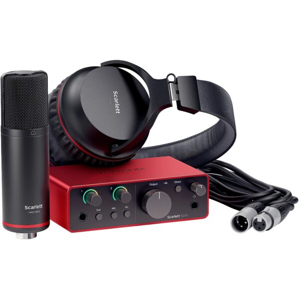 Focusrite Scarlett Solo Studio 4th Gen Recording Bundle - Image 4