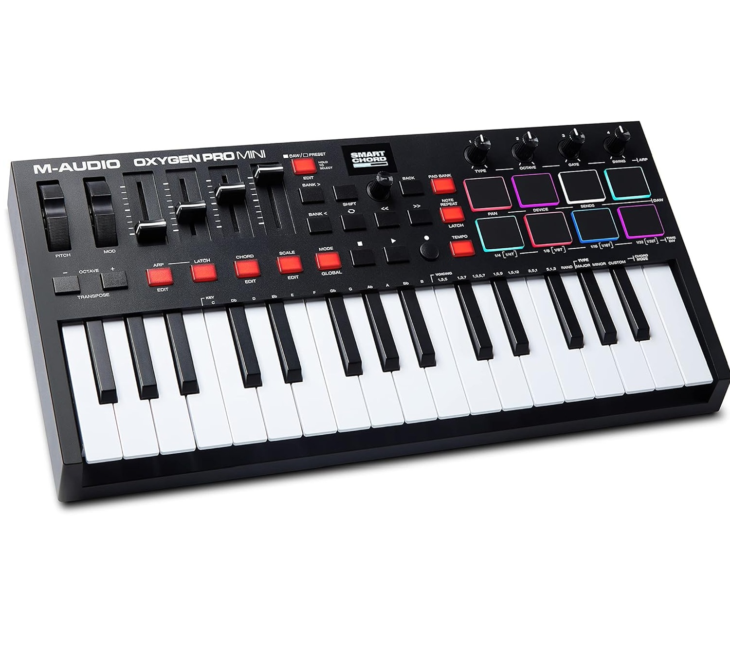 M-Audio Oxygen Pro Mini 25-Mini-Key Keyboard Controller