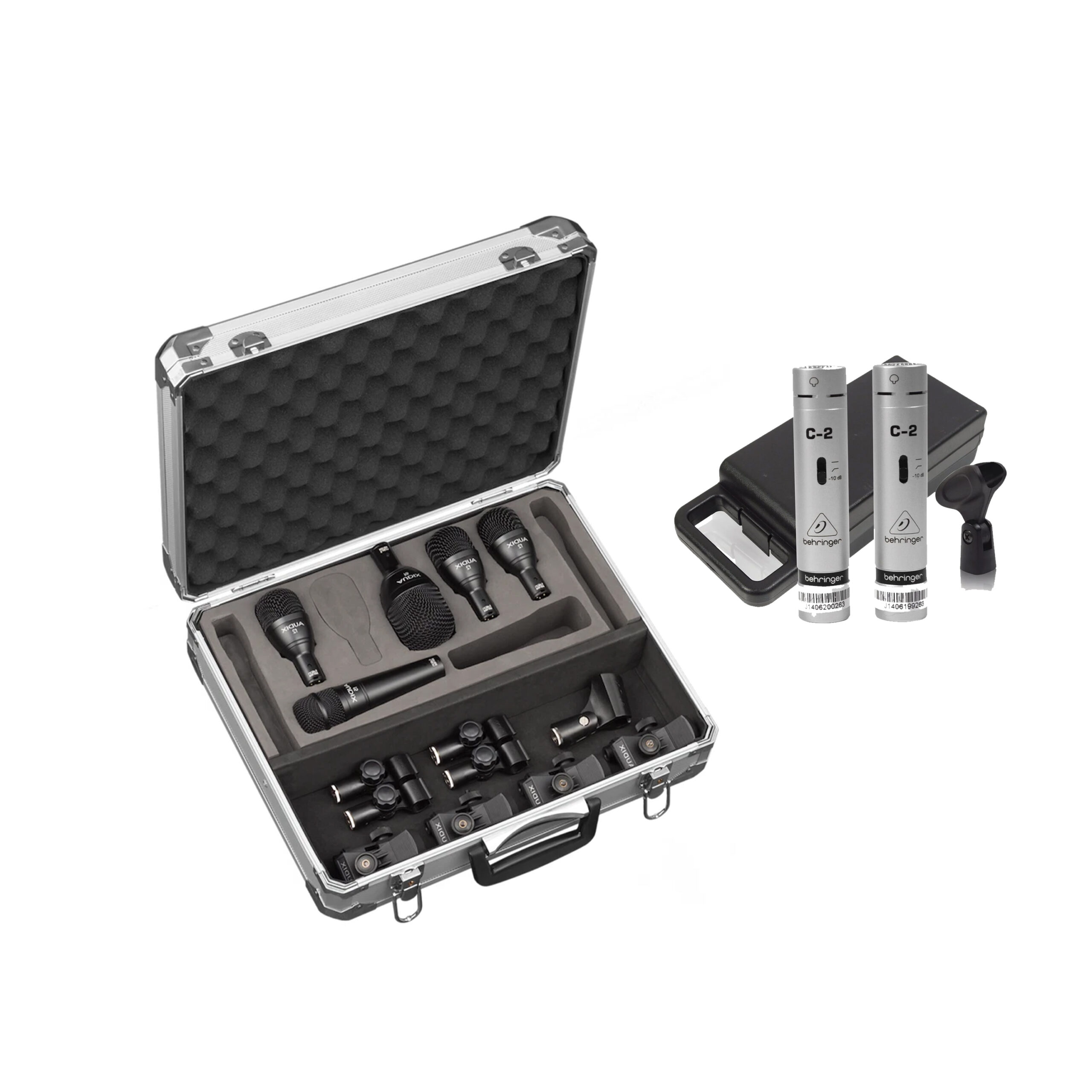Audix FP5 Drum Microphone Package plus Behringer C-2