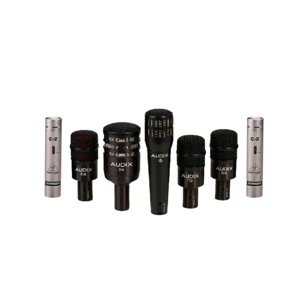 Audix FP5 Drum Microphone Package plus Behringer C-2
