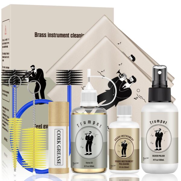 Devisev Complete Trumpet Care Kit
