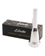 Libretto Bullet Shape Trumpet Mouthpiece, Silver Plated - 3c/5c/7c