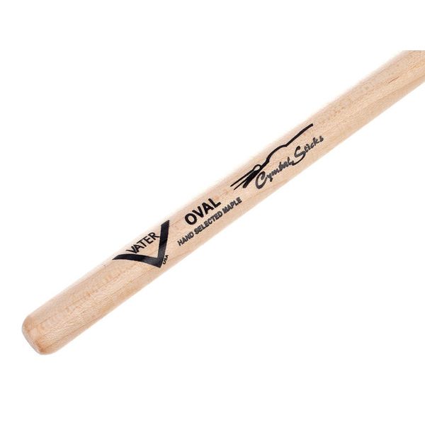 Vater Cymbal Maple Drumsticks - Oval - Wood Tip