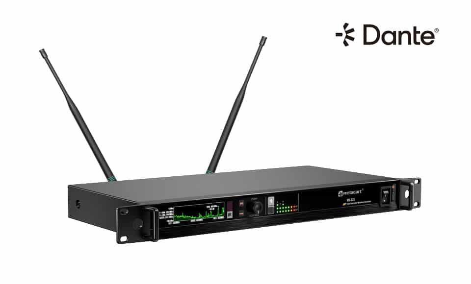 Relacart HR-32D Dual Channel Hanheld Wireless Microphone System