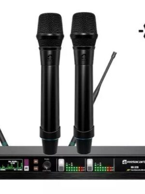 Relacart HR-32D Dual Channel  Wireless Microphone System