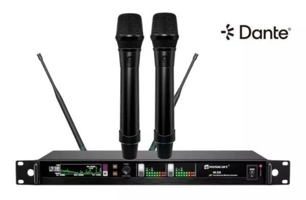 Relacart HR-32D Dual Channel Hanheld Wireless Microphone System