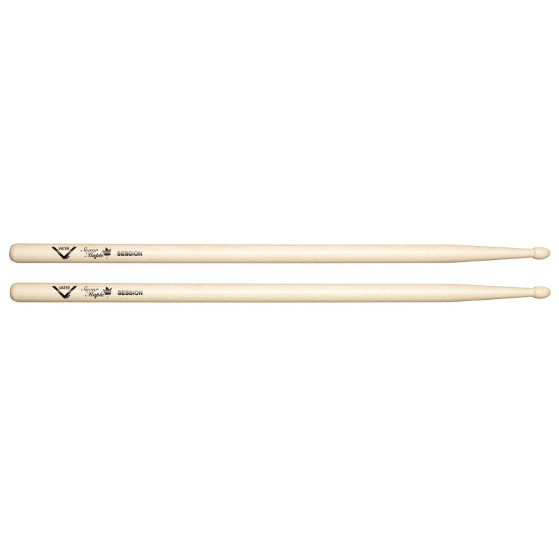 Vater Sugar Maple Drumsticks – Session – Wood Tip