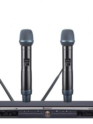 Relacart UR-260D Dual Channel Wireless Microphone System