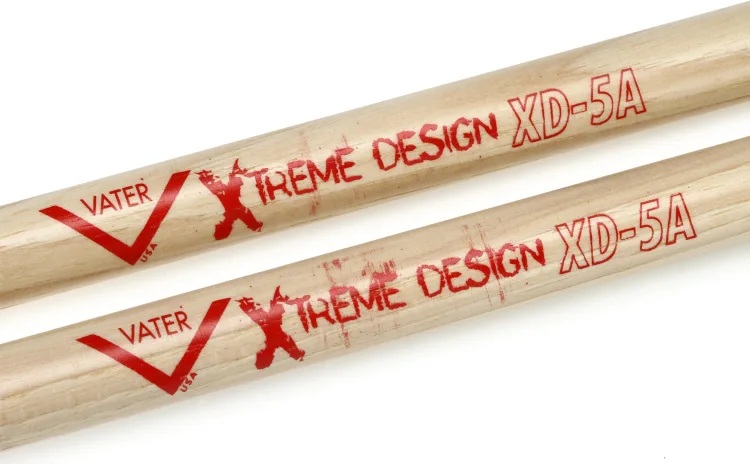 Vater Xtreme Design Drumsticks - 5A - Wood Tip