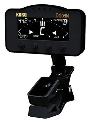 Korg AW3M Dolcetto Clip On Tuner/Metronome for Orchestral Instruments