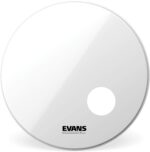 Evans BD22RSW 22-Inch EQ3 Resonant Smooth White Bass Drum Batter