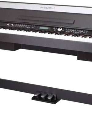 MEDELI CDP5200-BK Digital Piano with Mars Technology and Hammer Action - Black