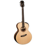 Cort Cut Craft Limited Electric-Acoustic Guitar with Case - Natural Gloss
