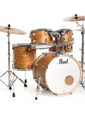 Pearl Decade Maple DMP925S 5-piece Drum Set with Sabian Cymbals - #876 Artisan Satin Caramel