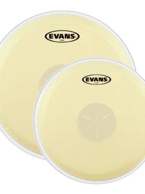 Evans EB0709 Tri-Center Bongo Drum Head Pack - 7-1/4 and 8-5/8 Inch