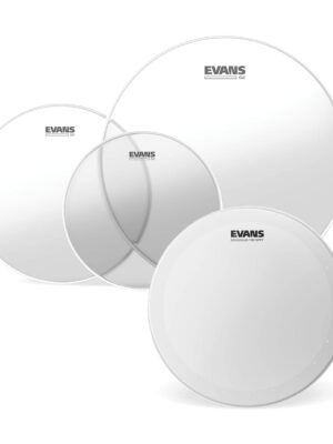 Evans EPP-G2HDD-S G2 Clear Standard Pack with 14" HD Dry Snare Batter