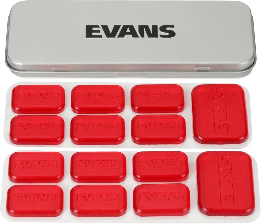 Evans EQ Pods Damper Gels - Mini, 14-pack