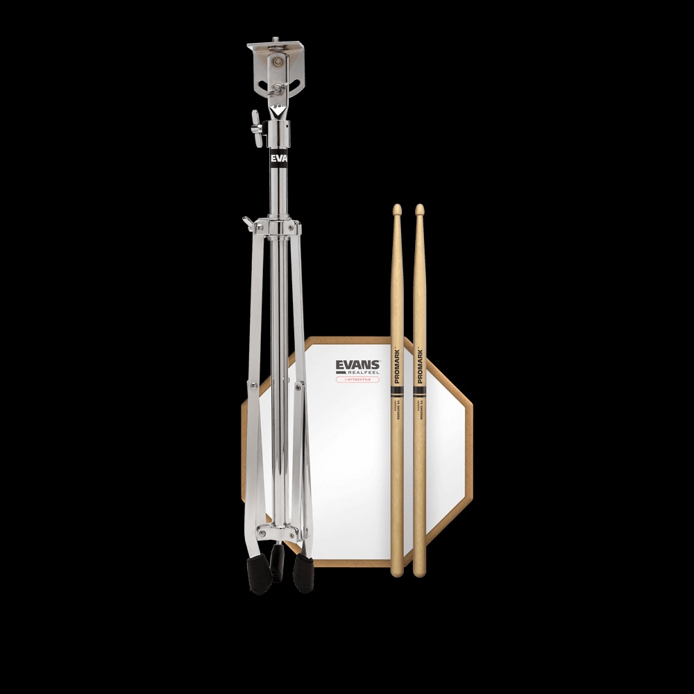 Evans RealFeel Attacktile Mountable Drum Pad Scholastic Pack