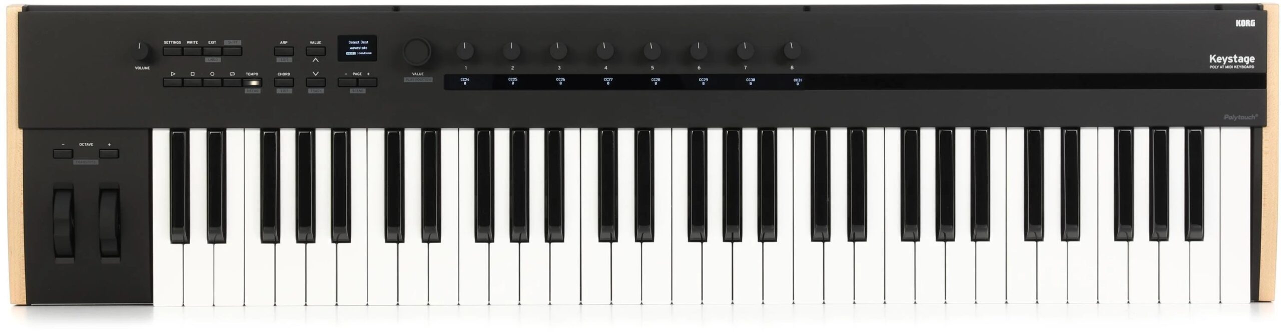 Korg Keystage 61-key MIDI Keyboard Controller