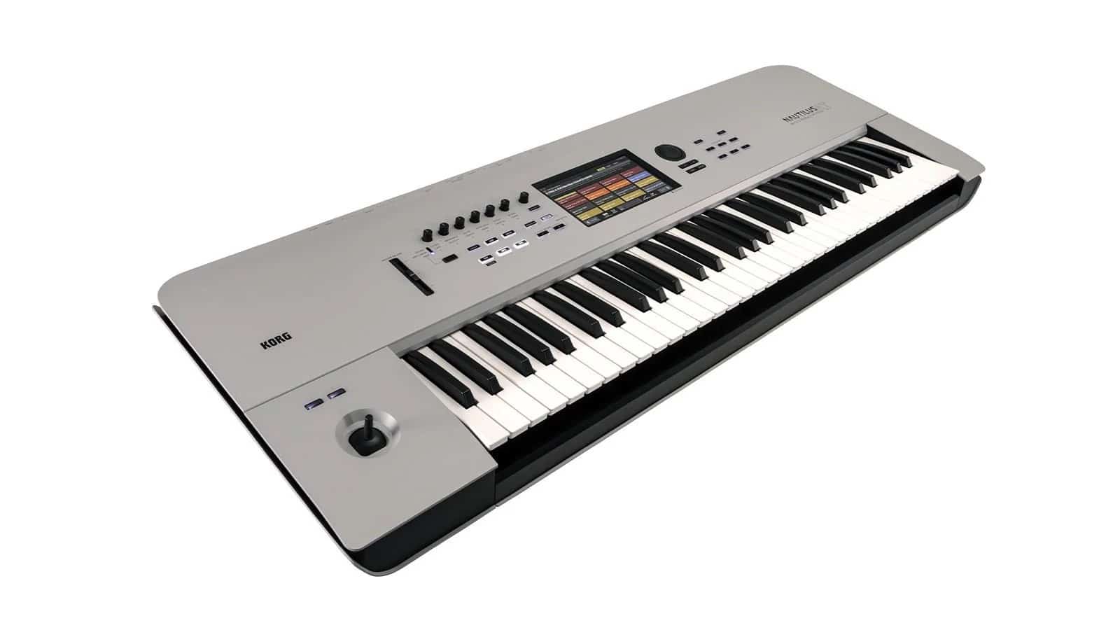 Korg Nautilus AT 61 Synthesizer Workstation with Aftertouch - Limited-edition Gray - Image 4
