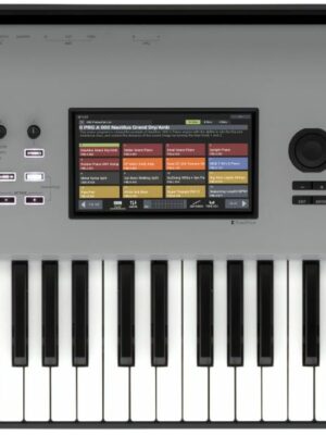 Korg Nautilus AT 61 Synthesizer Workstation with Aftertouch - Limited-edition Gray