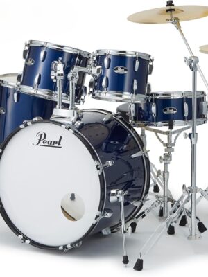 Pearl Roadshow RS525SC/C 5-piece Complete Drum Set with Solar Cymbals - #743 Royal Blue Metallic