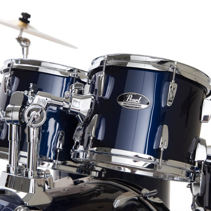 Pearl Roadshow RS525SC/C 5-piece Complete Drum Set with Solar Cymbals - #743 Royal Blue Metallic