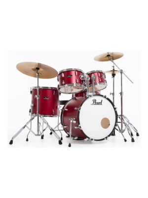 Pearl Roadshow RS525SBC/C 5-piece Complete Drum Set with Solar Cymbals – #747 Matte Red