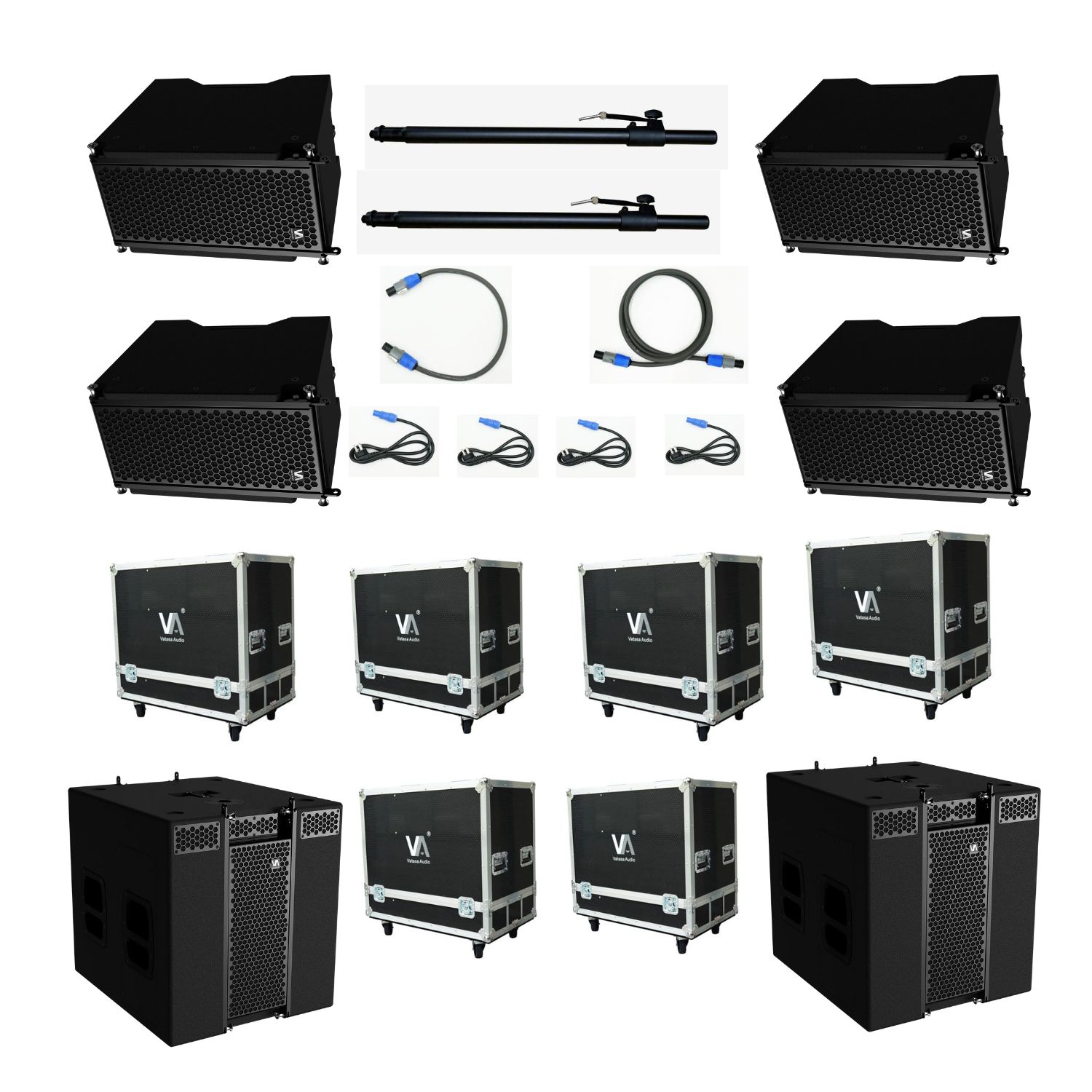 Vatasa Audio VA Smart Line Array Bundle 2