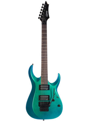 Cort X300-FBL Electric Guitar - Flip Blue