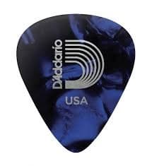 Planet Waves 1CBUP7-10 Blue Pearl Celluloid Guitar Picks – 10 pack – Xtra Heavy