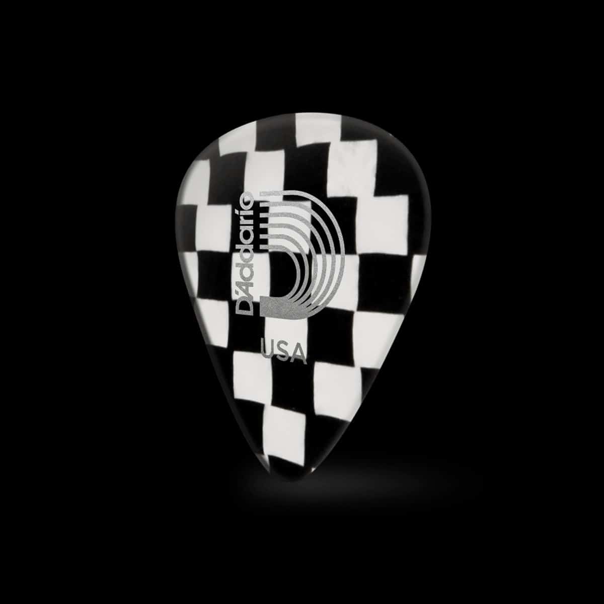 Planet Waves 1CCB6-10 Checkerboard Celluliod Guitar Picks – 10 pack – Heavy - Image 2