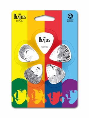 Planet Waves 1CWH4-10B1 Beatles Picks Revolver- 10 pack - Medium