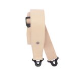 D’Addario 25BAL01 2.5" Comfort Leather Auto Lock Strap – Tan