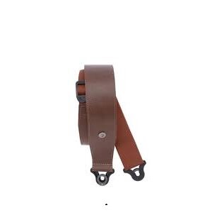 D’Addario 25BAL02 2.5" Comfort Leather Auto Lock Strap - Brown