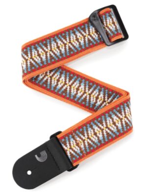 D’Addario 50G08 Woven Guitar Strap - Hootenanny Sunrise