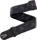 Planet Waves 50mm Tubular Guitar Strap - Monterey Black